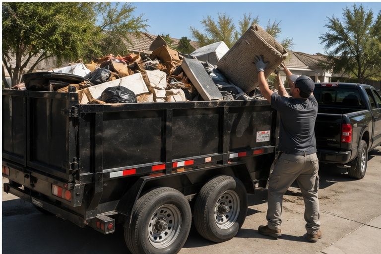 Junk removal and hauling service in the Phoenix metro